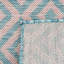 Tapis d'extérieur de couleur turquoise-678710560