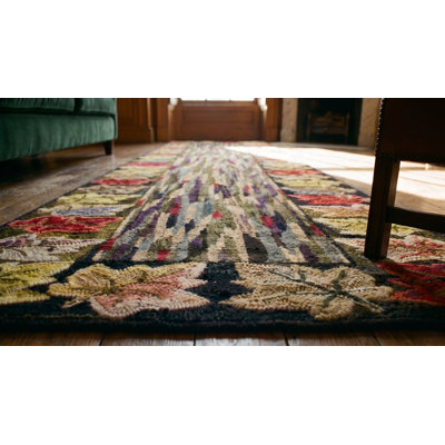 Tapis de couloir crocheté Modernist