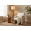 Canapé simple rembourré Modern Boucle-704111549