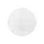 Table d'appoint contemporaine en métal blanc, style tambour, idéale pour les intérieurs modernes avec une touche classique.