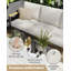 Ensemble de chaises de patio en aluminium Modern Modern-1568360935