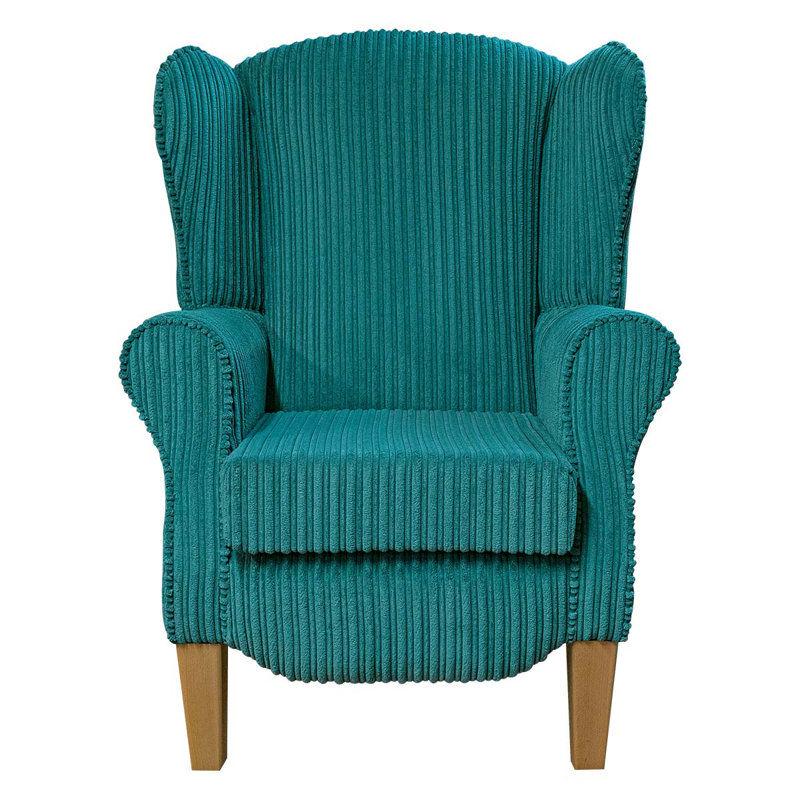 81cm Wide Tufted Wingback Chair