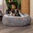 Velvet Wave Fur Hooded Donut Dog Bed-52105070-52105072