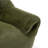 Compression 42.5" WVelvet Adult Bean Bag Chair Storage Armrest With Ottoman-56864412-40745067
