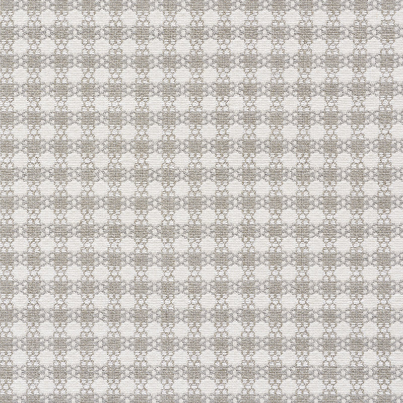Checkmate Fabric, Gray