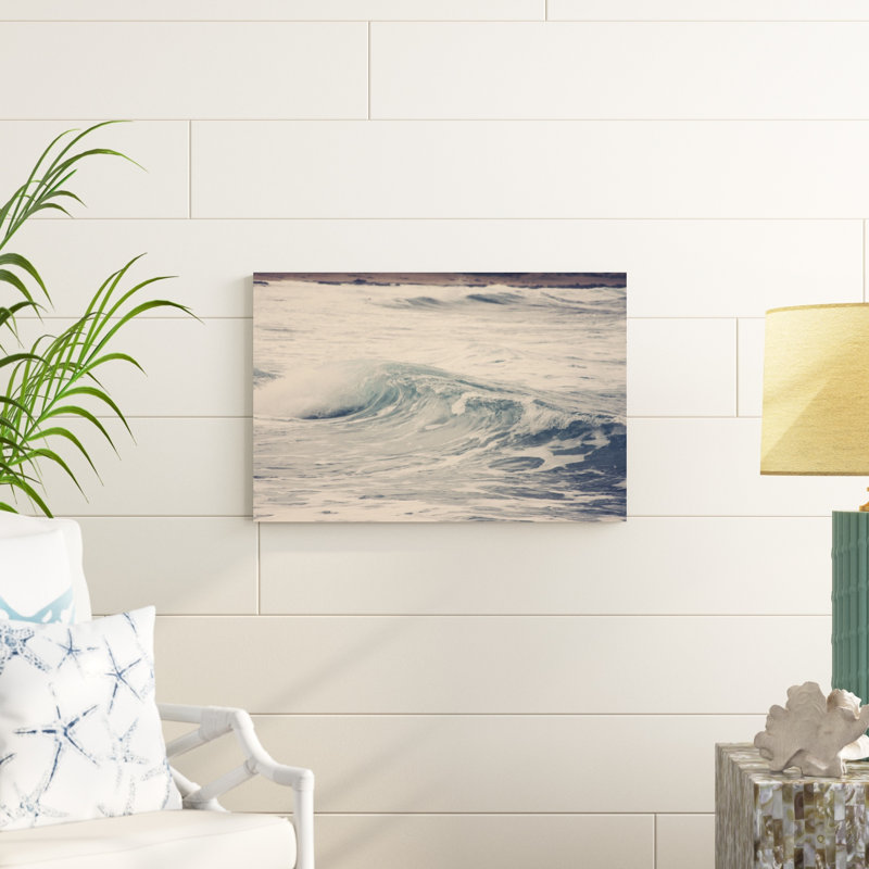 « ocean wave 2 », photographie sur toile, H 20 po x l 30 po