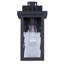Lanterne murale d'extérieur noire Shana-104447564