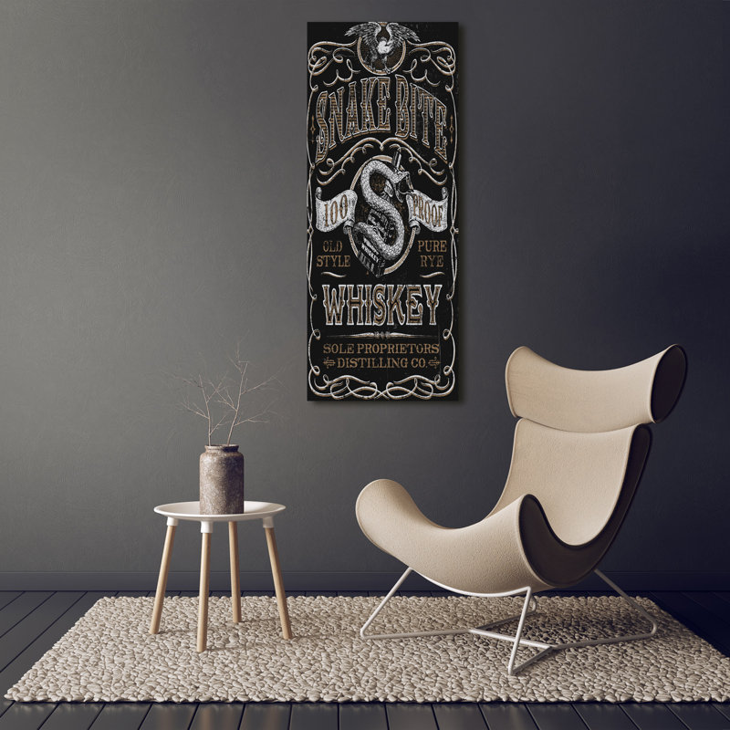 Whiskey - Wrapped Canvas Print