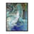 Turquoise Liquid Art - Painting on Canvas-1254810544-1254810556