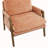 Blerton Mid-Century Modern Velvet Accent Chair,Leisure Chair with Solid Wood and Thick Seat Cushion for Living Room, Bedroom, Studio-1773067530