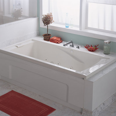 Baignoire de trempage sous plan 60 "x 36" Green Tea