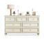 Armoire d'appoint en bois manufacturé blanc massif-1574107403