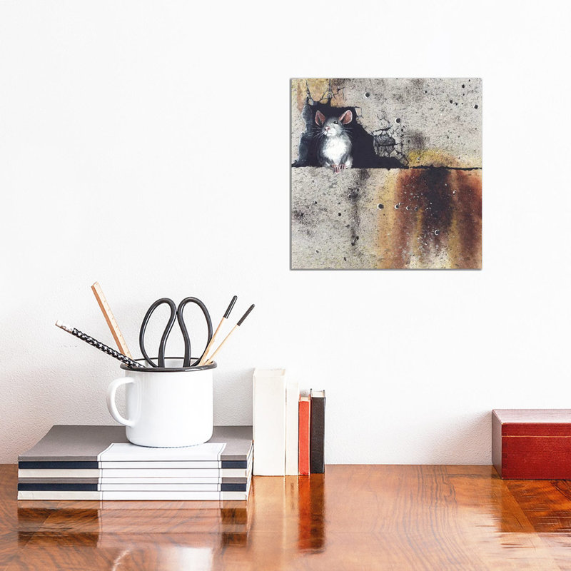 Front Stoop by Maggie Vandewalle - Wrapped Canvas Print