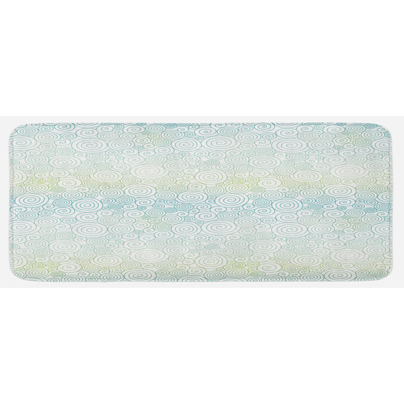 Tapis de cuisine pastel