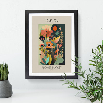 Tokyo Flower Market Exhibition 13 1 Piece Single Picture Frame Wall Art