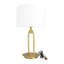 Lampe de table dorée-91864067