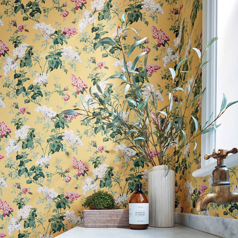 Sommerville Wallpaper, Carmen/Daffodil