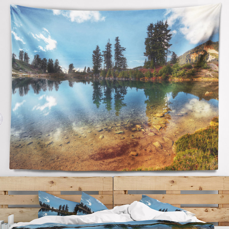 Polyester Tapestry, 50" H x 60" W