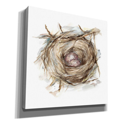 'Bird Nest Study IV' by Ethan Harper, Canvas Wall Art