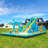 ECLIFE 16.1' x 13.9' Bounce House with Splash Pool and Air blower