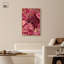 Décoration murale rosée sur toile «Roam Realm Roamer» par Art Remedy, cadre doré, 30 x 45-1264272972-1264272968