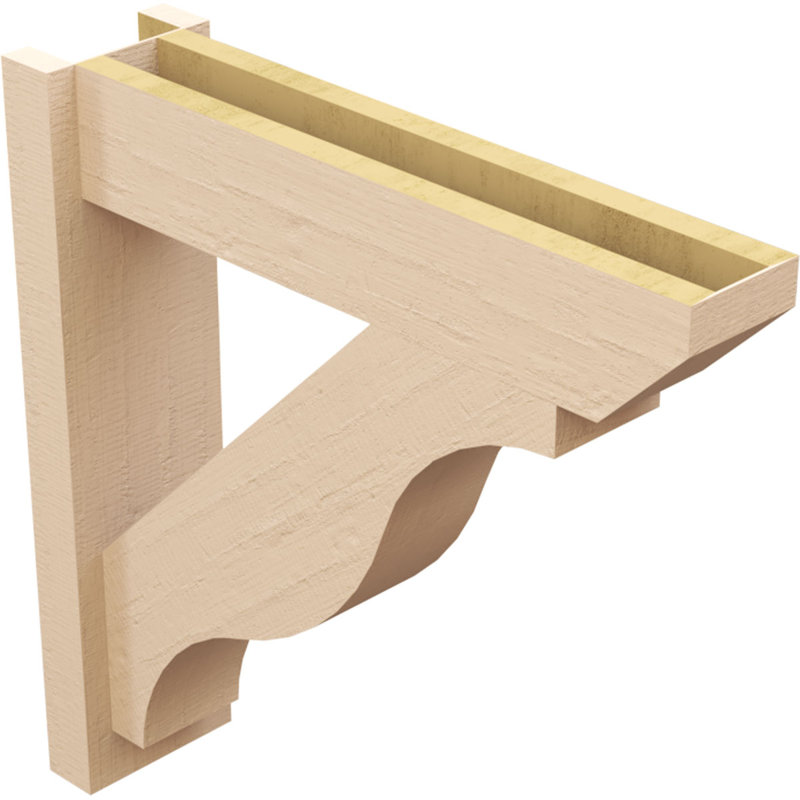 Bois de cèdre brut Funston Slat, H 24 po x l 6 po x P 24 po