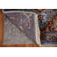 Tapis de couloir indien bleu 3x16