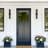 21" Modern Integrated LED Outdoor Wall Light, Dimmable Black Linear Wall Sconce-983975795-997990946