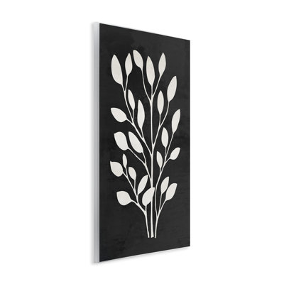 Plaque murale Botanical Leaf Whispers, design par Andrea Haase