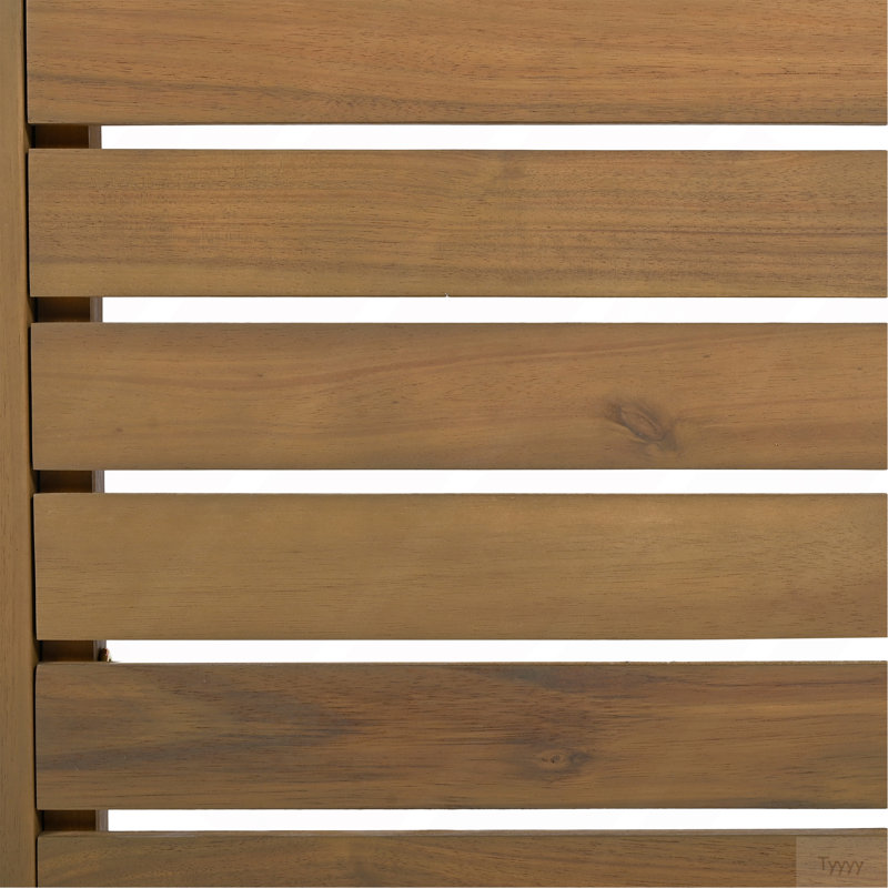 C-Shape End Table  Brown