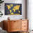 " Gold Compass World Map Canvas Print "-101456214