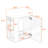 20-Inch Wall-Mounted Bathroom Vanity with Durable MDF Construction-1640321469
