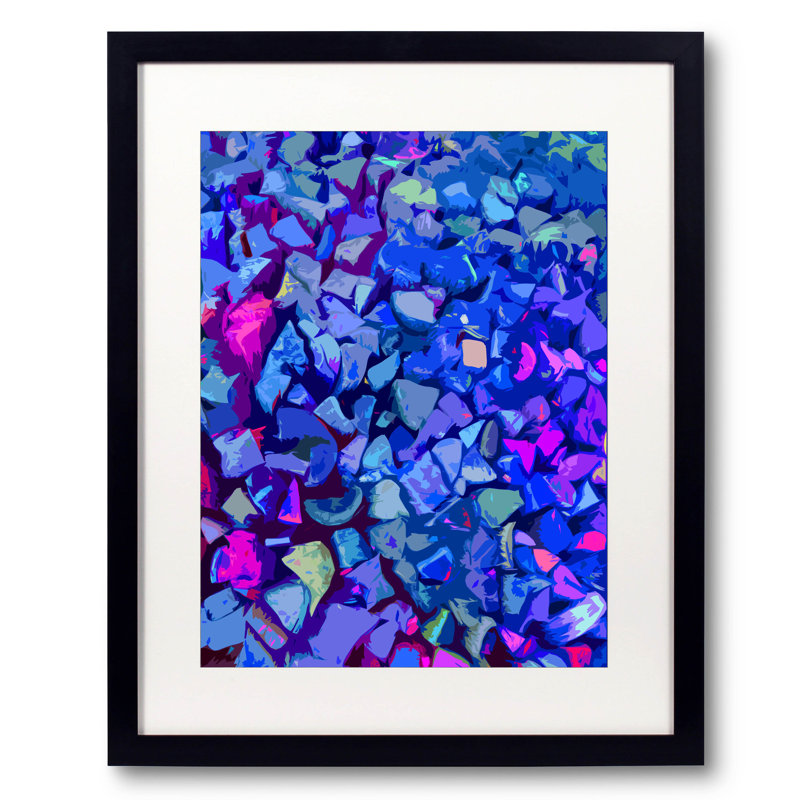 Painted Rocks Print by Drew Gaffney, 20" H x 16" W