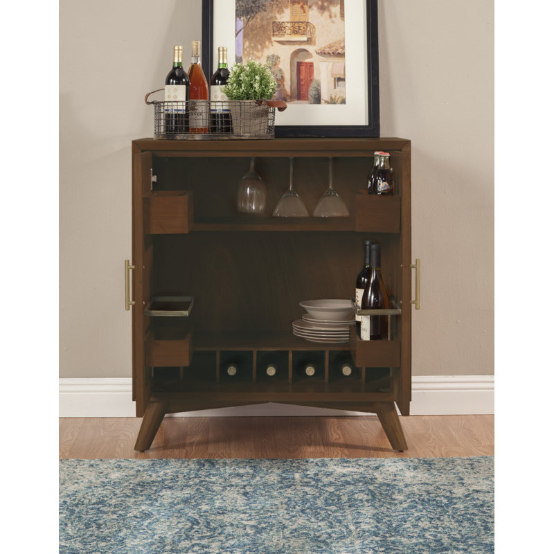 Williams Low Bar Cabinet, Walnut