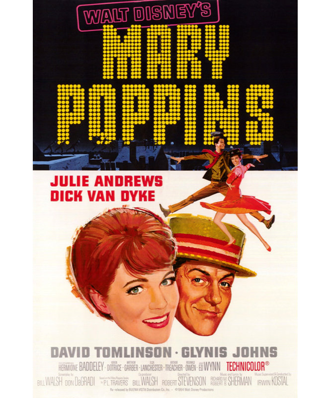 Mary Poppins, H 18 po x l 12 po