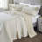 Acacia Valencia Cotton Reversible Medium Weight Matelasse Bedspread And Sham Set-106667986-106667987
