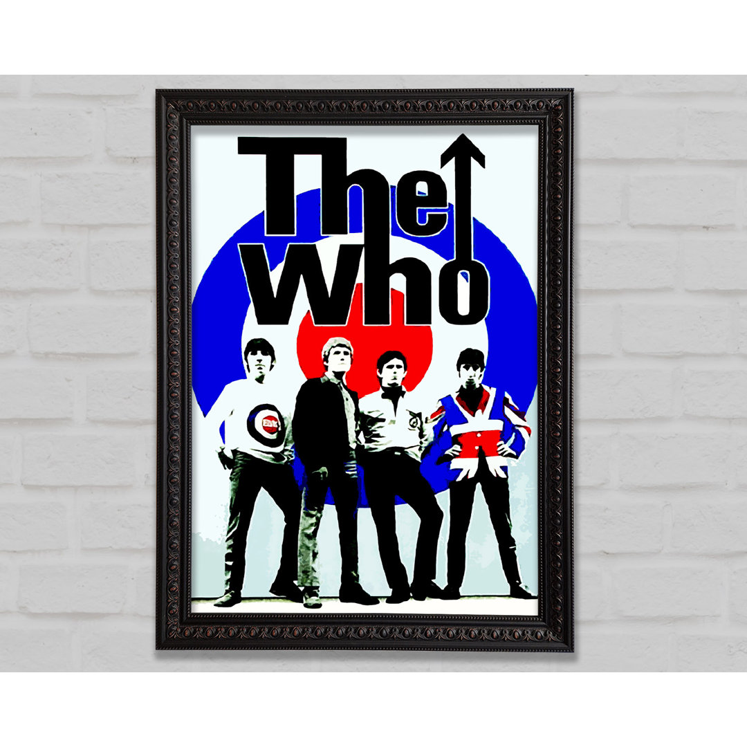 The Who - Einzelne Bilderrahmen Kunstdrucke