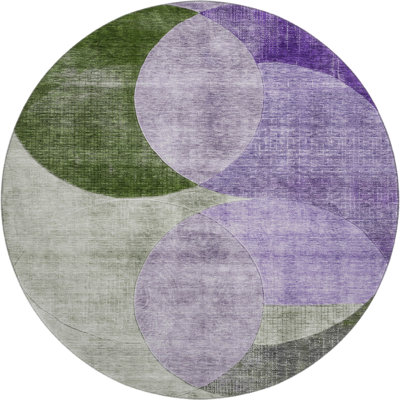 Premium Machine Washable Alves AMF1140 Geometric Rug