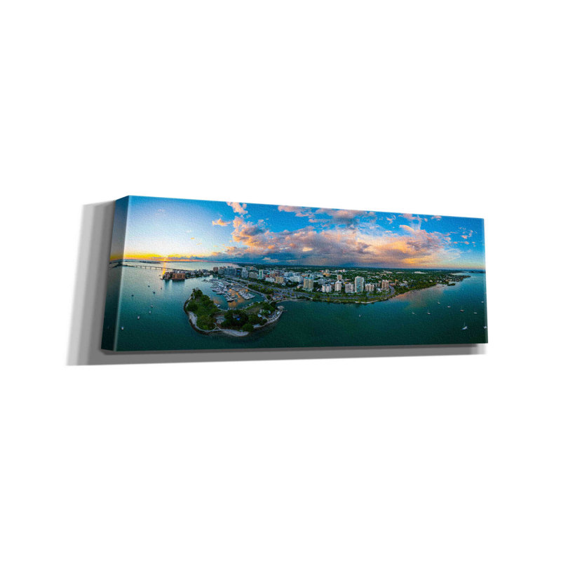 Sarasota Sunset 2 - Photographie sur toile tendue