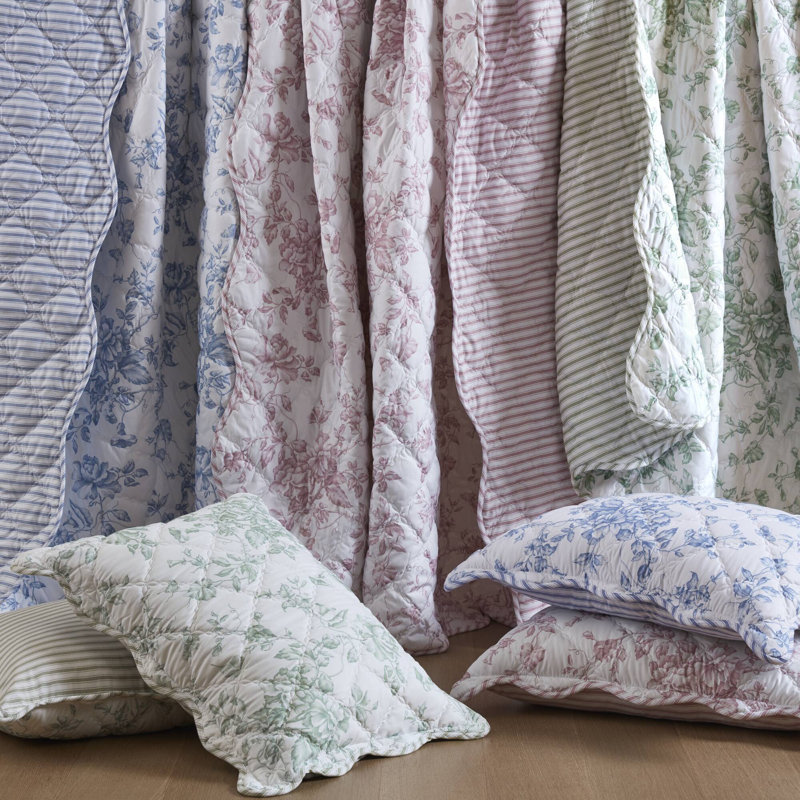 Ensembles de literie modernes, courtepointe florale en microfibre pour une maison confortable