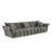 93.7" W Upholstered Modular Sofa-925616328-925616335