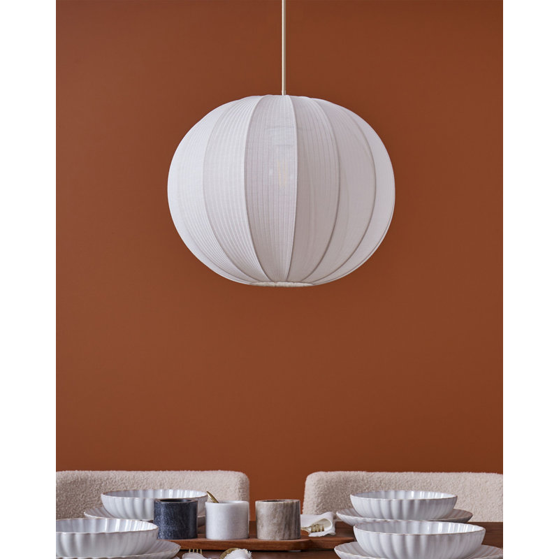 Blumenfeld 1 - Light Matte Ball Pendant, White