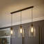Alicemae 3 - Light Brushed Brass Pendant