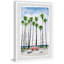 Beneath The Palm Trees - Single Picture Frame Painting-867736337