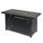 Fernon Rectangle Iron Propane Smokeless Fire Pit