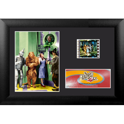 Wizard of Oz Emerald City FilmCells Framed Display with Stand