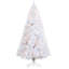 Grand sapin de Noël artificiel HOMcom 7,5 pi avec branches réalistes-226648918-226648917
