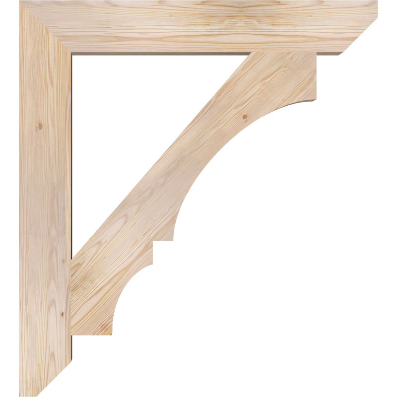 H 5,5 l, Sapin de Douglas lisse, L 5 1/2 po x P 38 po x H 42 po