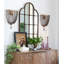 Southern Classic Arch Iron, Manufactured Wood Mirror