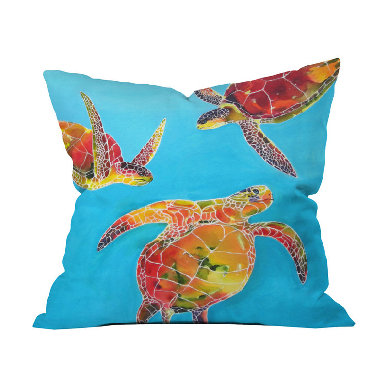 Coussin extérieur Tie Dye, 16 po x 16 po